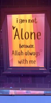 I am not alone Stock Illustration