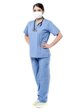 I am ready for the surgery ! Stock Photos