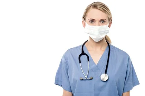 I am ready for the surgery ! Stock Photos