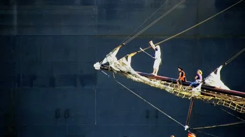 I  am sailing! Stock-Footage 10869460