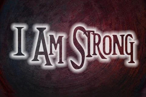 I am strong concept Stock Illustration