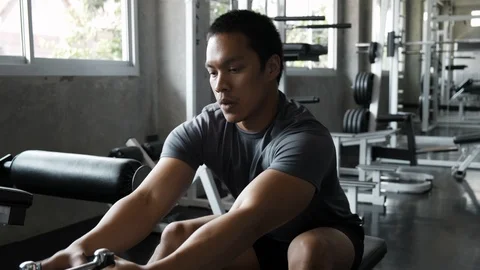 I am a strong man. Stock Footage 103438292