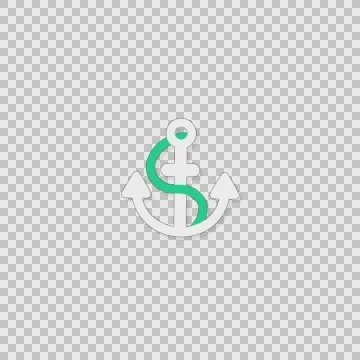 I Anchor Alpha animation clip for video or presentation Stock Footage 56609637