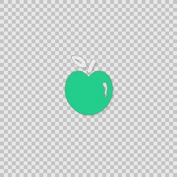 I Apple Alpha animation clip for video or presentation Stock Footage 56637447