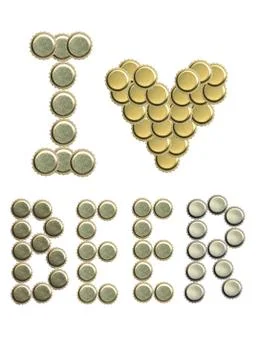 I like beer Stock Photos