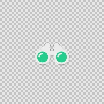 I Binoculars Alpha animation clip for video or presentation Stock Footage 56610130