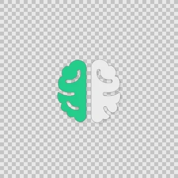 I Brain Alpha animation clip for video or presentation Stock Footage 56637755