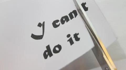 I can, self motivation Stock Footage 60615111