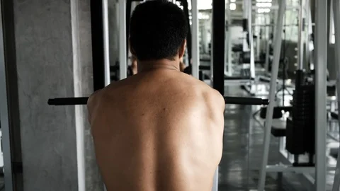 I can take this chest press easy. Stock Footage 103438570