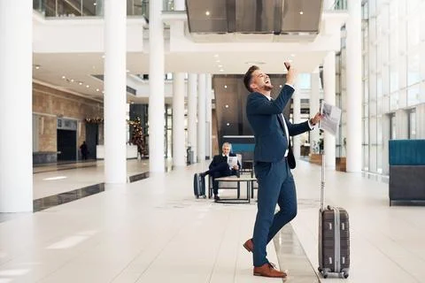 I cannot believe I got the job Stock Photos