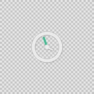 I Clock Alpha animation clip for video or presentation Stock Footage 56610707
