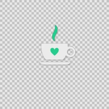 I Coffee Alpha animation clip for video or presentation Stock Footage 56638009