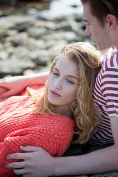 I could lay here forever Fotos de archivo