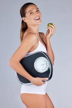 I decided to make long-term lifestyle changes. Studio portrait of an attractive Stock Photos