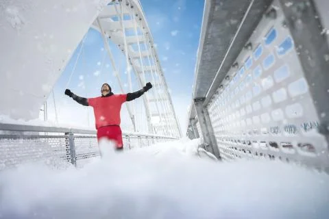 I did it ! Foto stock