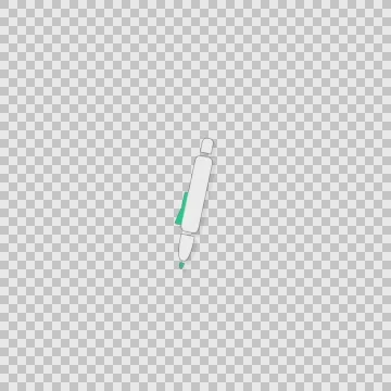 I Digital Pen Alpha animation clip for video or presentation Stock Footage 56611282