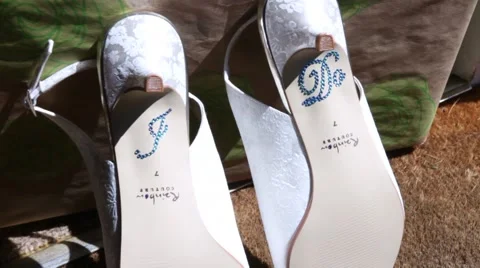 I Do - Wedding Shoes Vídeo Stock 53898467