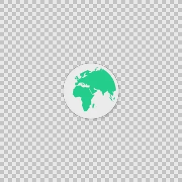 I Earth Alpha animation clip for video or presentation Stock Footage 56611083