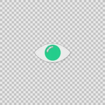 I Eye Alpha animation clip for video or presentation Stock Footage 56611041