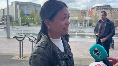 'I feel sorry for them' says NHS nurse about those who assaulted her Stock Footage 332874294