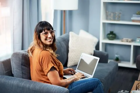 I found this interesting site, heres the link...a young woman using her laptop Stock Photos