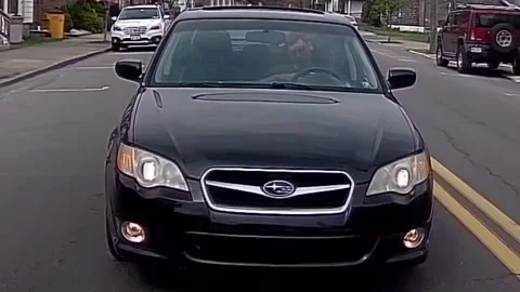 I Guess He DOES Qualify for the Carpool Lane, Shickshinny, Pennsylvania, USA - 1 Stock Footage 307863689