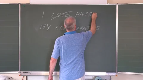 I hate my classmates Stock Footage 111949294
