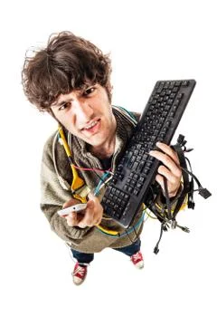 I hate this service Stock Photos