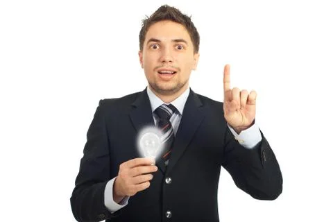 I have an idea! Foto stock