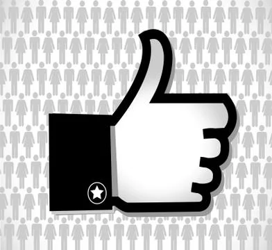 I Like icon Stock Illustration
