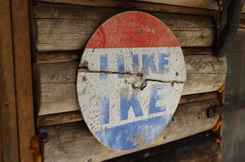 I LIKE IKE Stock Photos