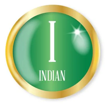 I For Indian Stock Illustration