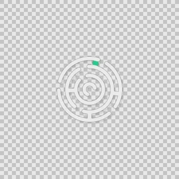 I Labyrinth Alpha animation clip for video or presentation Stock Footage 56612286