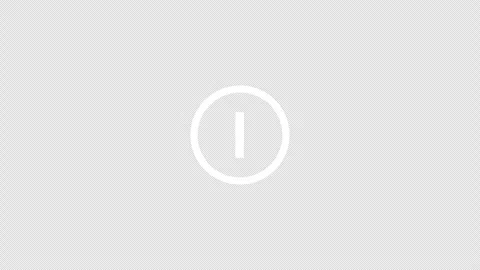 I letter logo loopable rotated animation white transparent alpha background Stock Footage 307007567