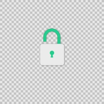 I Lock Alpha animation clip for video or presentation Stock Footage 56612182