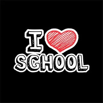 I love Illustrazione stock