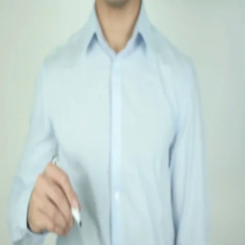 I Love My Boss, Writing On Transparent Screen Stock Footage