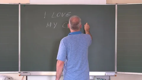 I love my class Stock Footage 111947809
