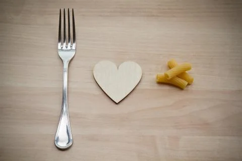 I love pasta Stock Photos