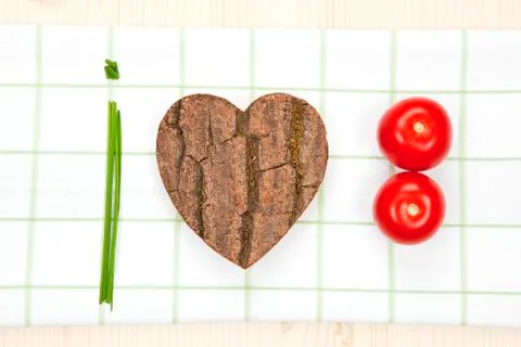 I love vegetable. Stock Photos