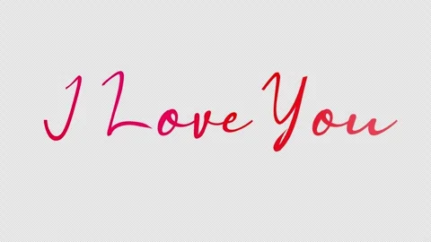 I love you 2 Stock Footage 298211010