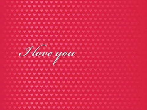 I love you background vector Stock Illustration