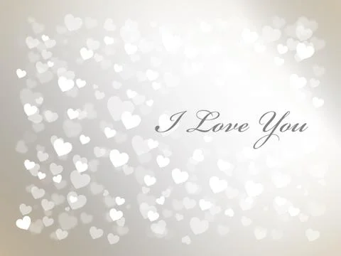 I love you background vector Stock Illustration