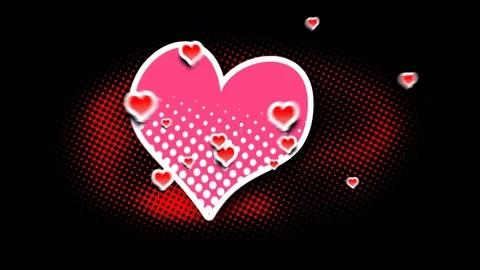 I love you expression with alpha channel Vidéo 81384588