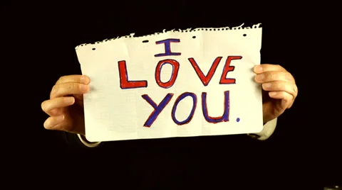 I Love You. 库存影片 30371711