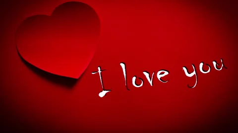 I love you Stock Footage 67456105