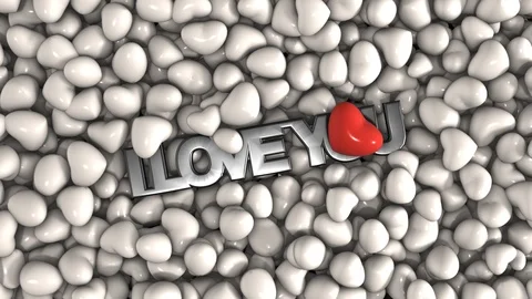 I love You 스톡 동영상 122475489