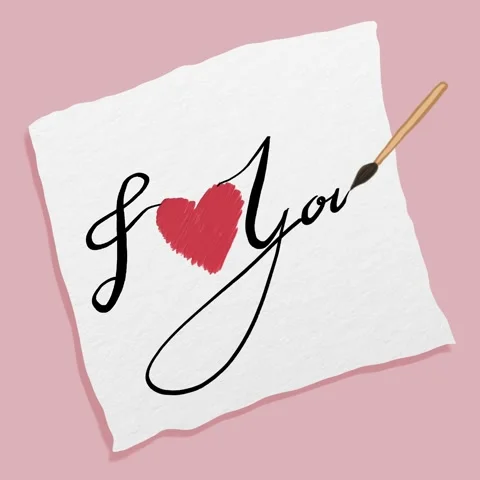 I love you Stock Footage 326292005
