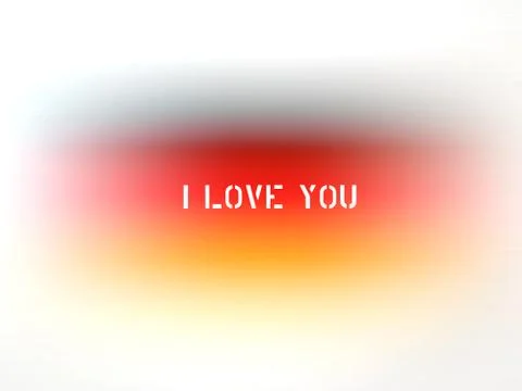 I love you Stock Illustration
