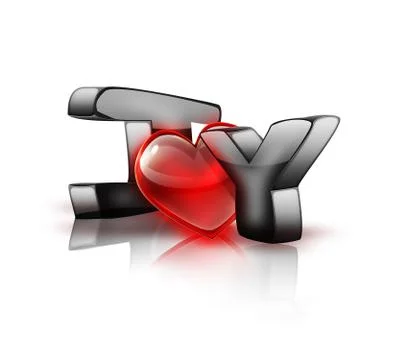 I love you Stock Illustration